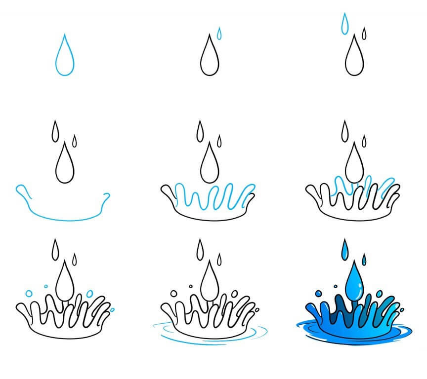Desenhos de Falling water