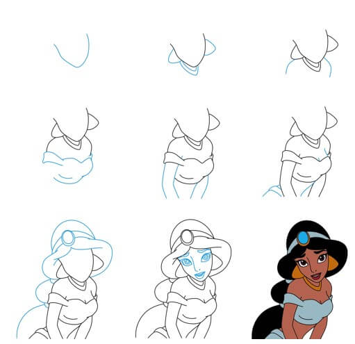 Desenhos de Feliz Jasmine
