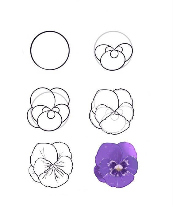 Desenhos de Flor grátis simples
