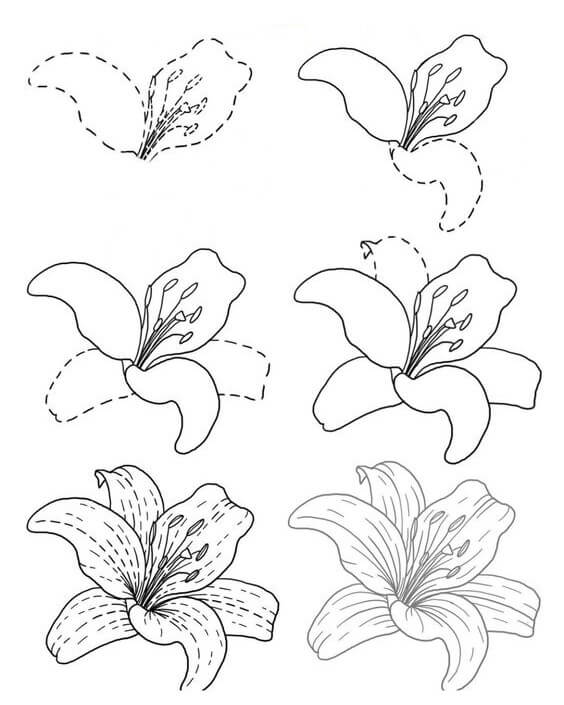 Desenhos de Flor imprimível