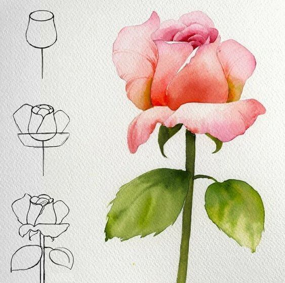 Desenhos de Flores para impressão