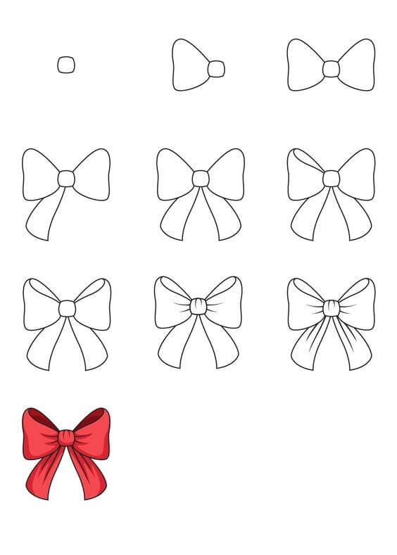 Desenhos de Gravata borboleta Cabelo