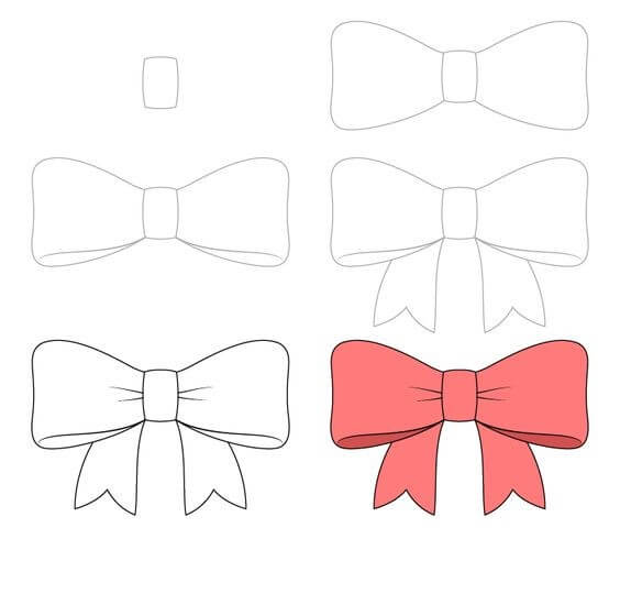 Desenhos de Gravata borboleta para crianças