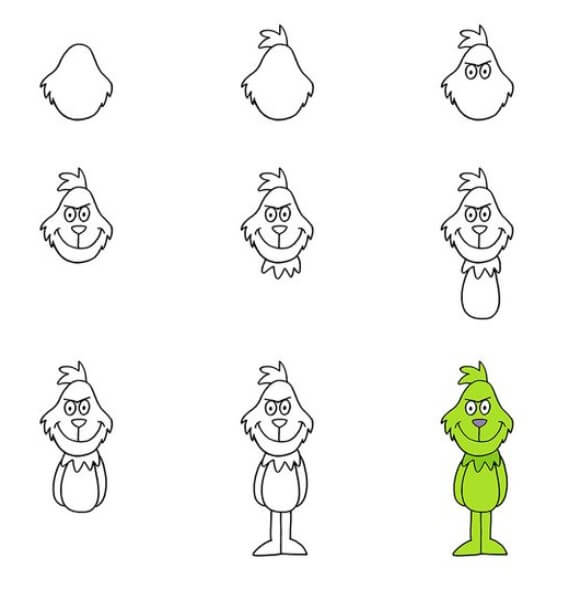 Desenhos de Grinch