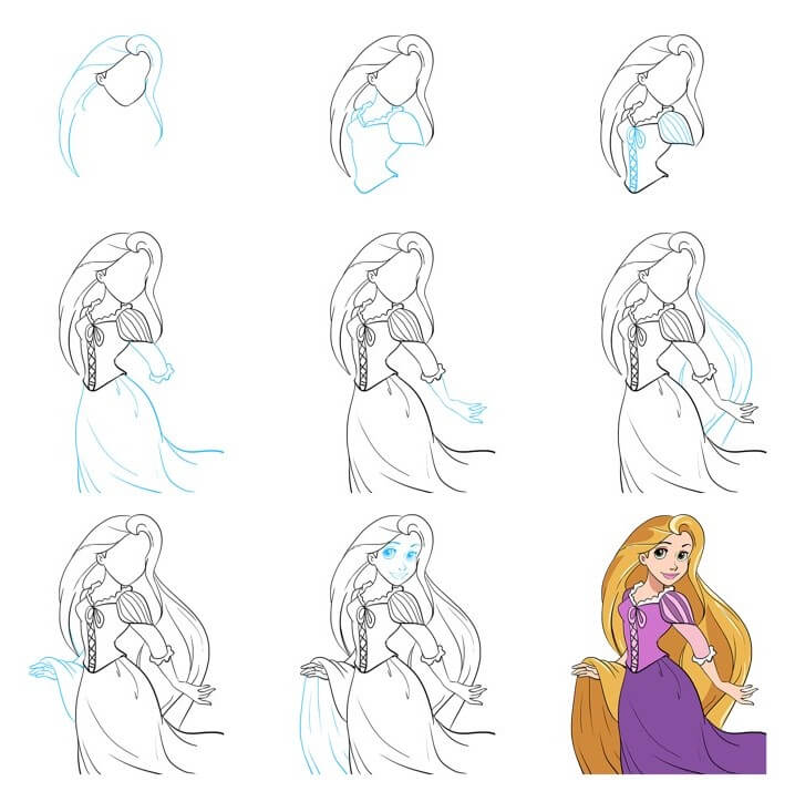 Desenhos de Ideia da Rapunzel (12)