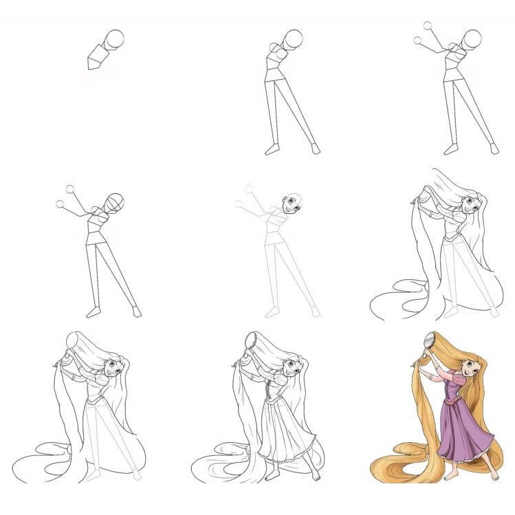 Desenhos de Ideia da Rapunzel (18)