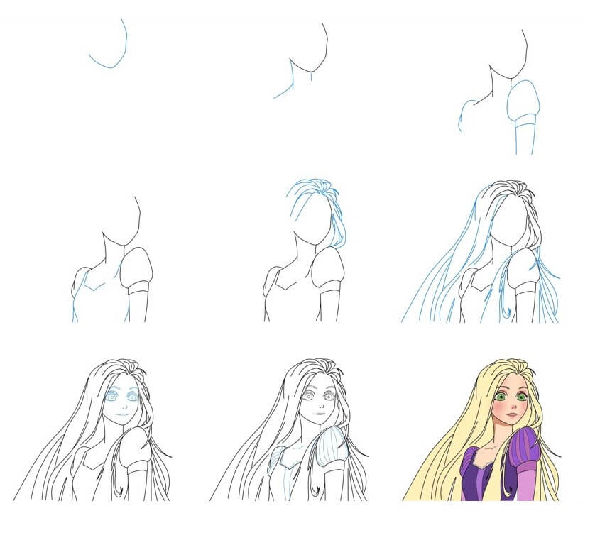 Desenhos de Ideia da Rapunzel (21)