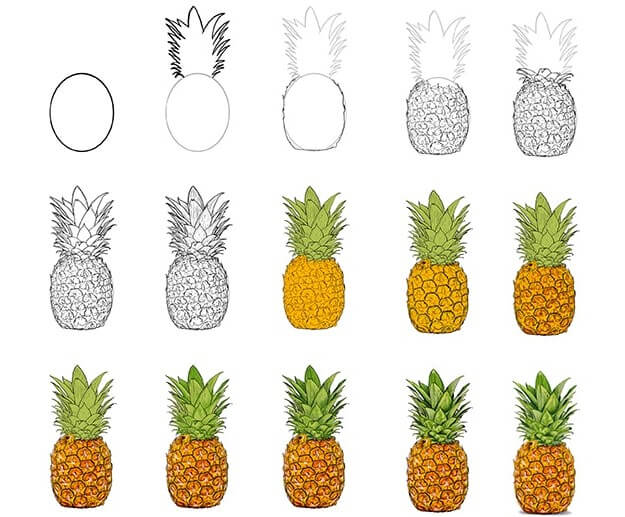 Desenhos de Ideia de abacaxi (31)