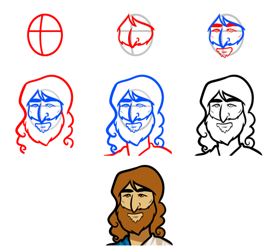 Desenhos de Ideia de Jesus (10)