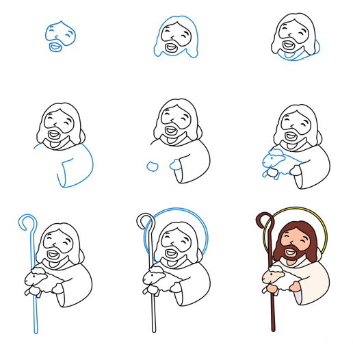 Desenhos de Ideia de Jesus (4)