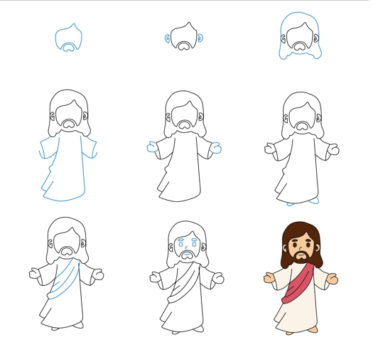 Desenhos de Ideia de Jesus (5)