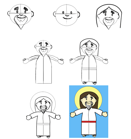 Desenhos de Ideia de Jesus (9)