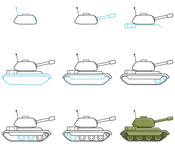 Desenhos de Tanques