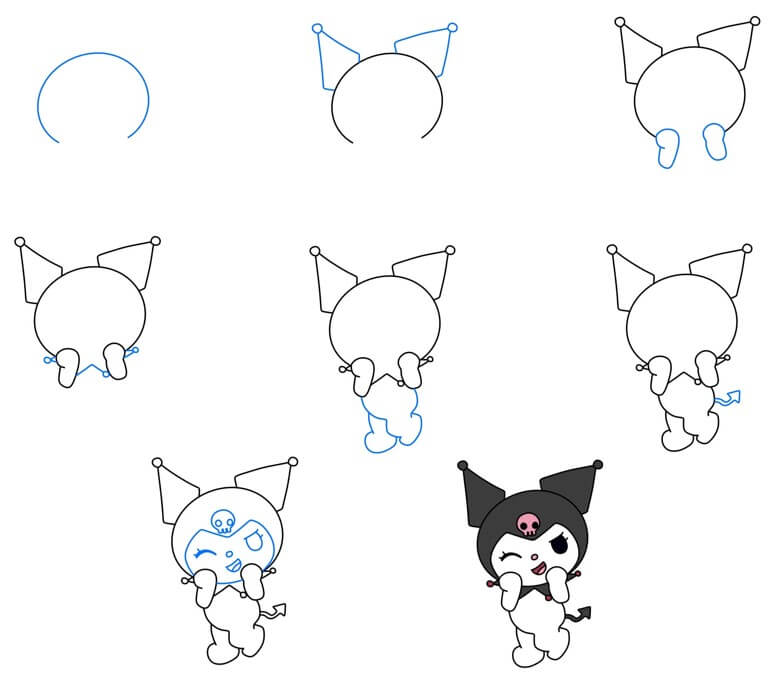 Desenhos de Imagem da Kuromi