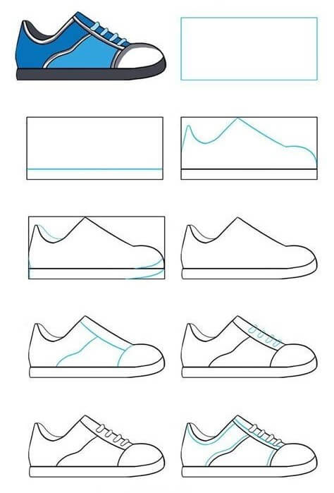 Desenhos de Imagem de sapatos