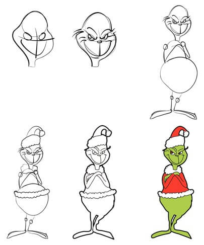Desenhos de Imagem do Grinch