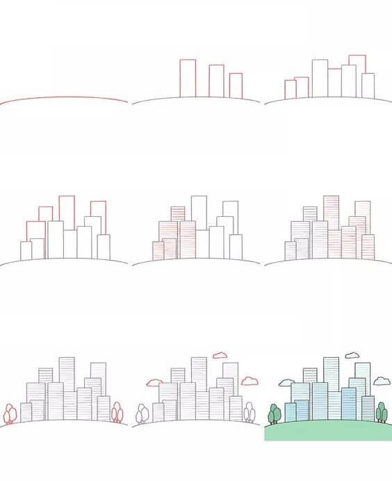 Desenhos de Imagem gratuita da cidade