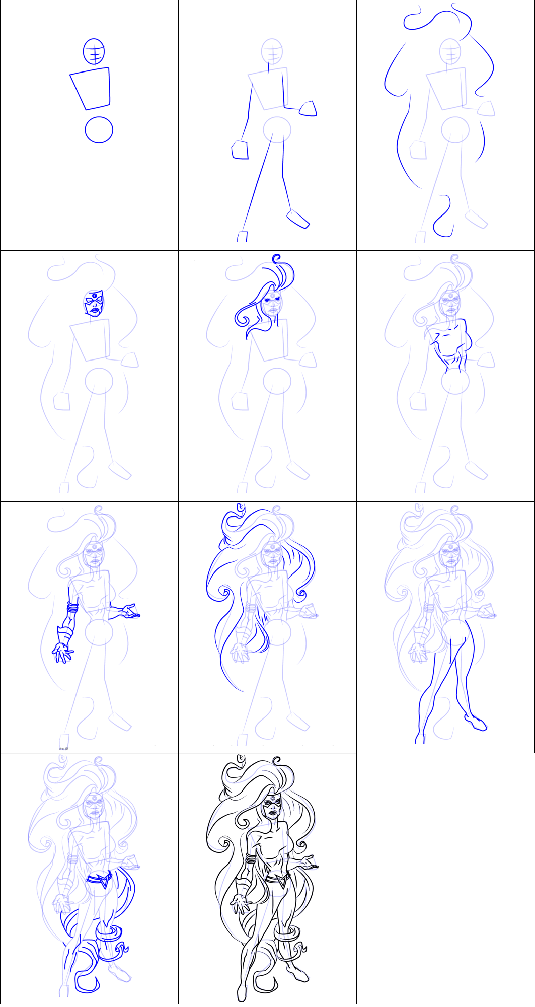 Desenhos de Impressão da imagem da Medusa