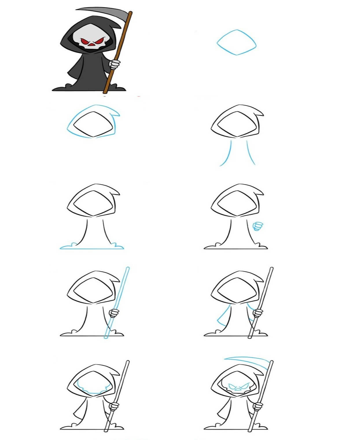 Desenhos de Imprimir imagem Ceifador