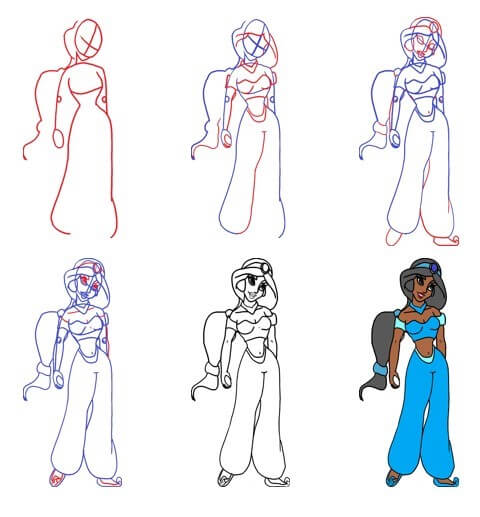 Desenhos de Elegant Jasmine