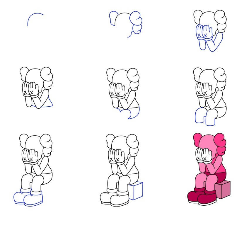 Desenhos de Kaws