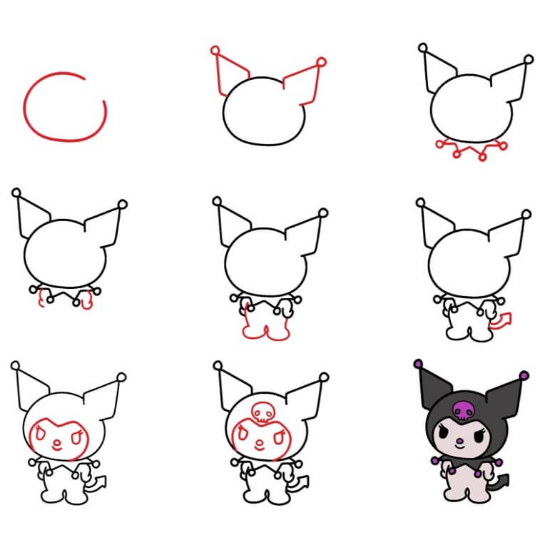 Desenhos de Kuromi