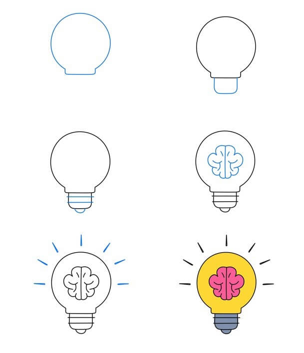Desenhos de Lâmpada Inteligente