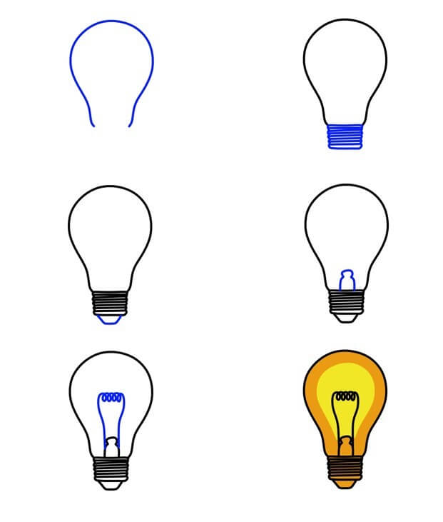Desenhos de Lâmpada Pendente