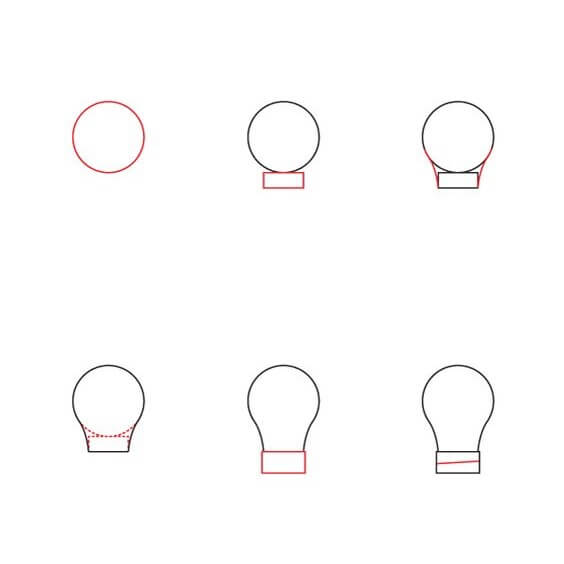 Desenhos de Lâmpada Pequena