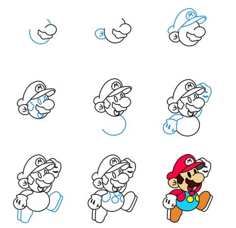 Desenhos de Mario cute