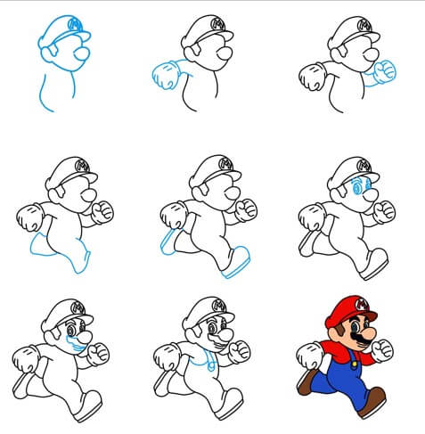 Desenhos de Mario
