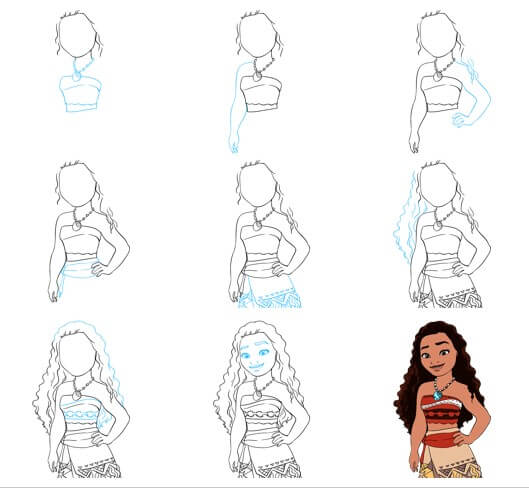 Desenhos de Moana