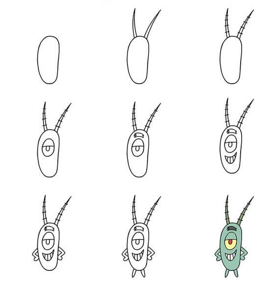 Desenhos de Monstro de um olho só grátis
