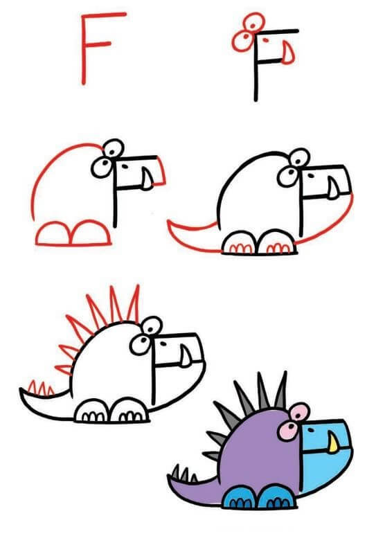 Desenhos de Monstro para crianças