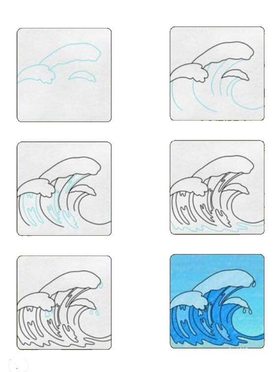 Desenhos de Onda básica
