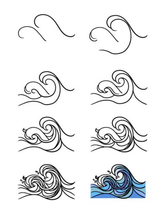 Desenhos de Onda contínua