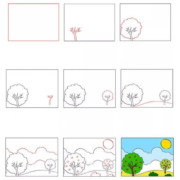 Desenhos de Paisagem gratuita