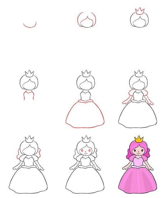Desenhos de Princesa Peach para imprimir gratuitamente