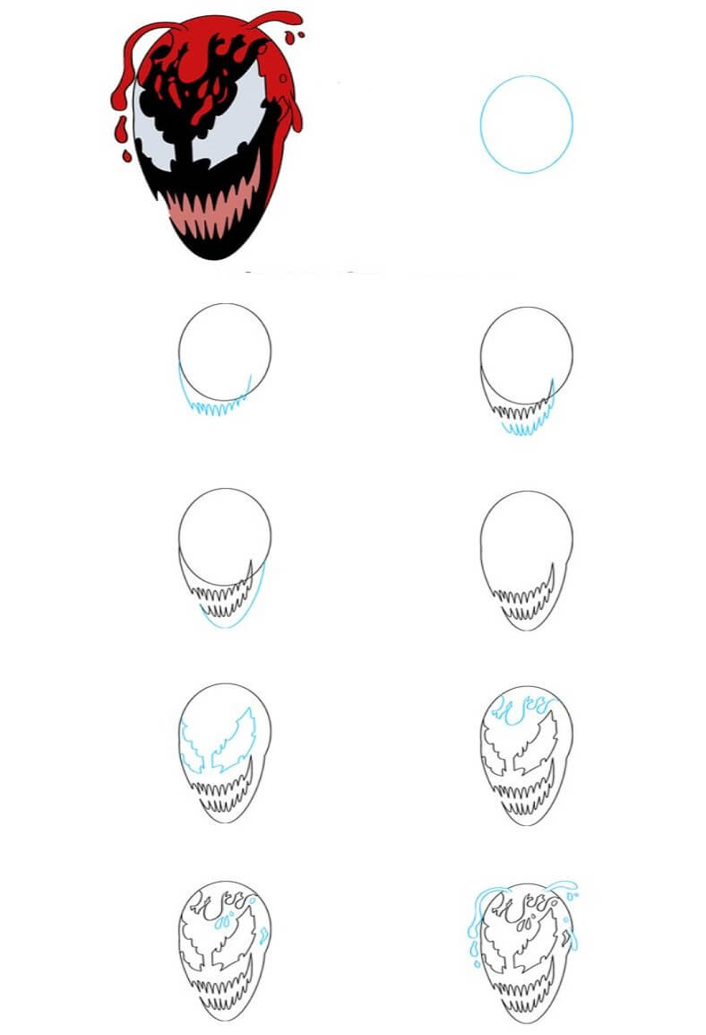 Desenhos de Ruivo do Venom