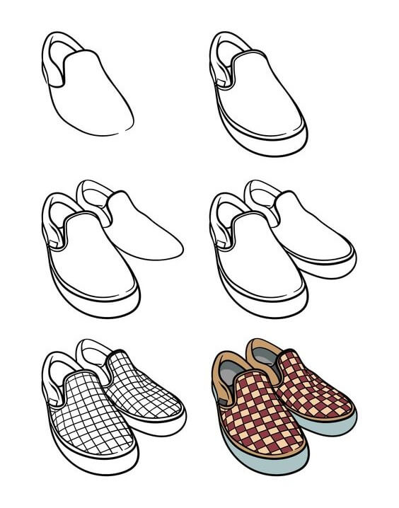Desenhos de Sapatos bonitos