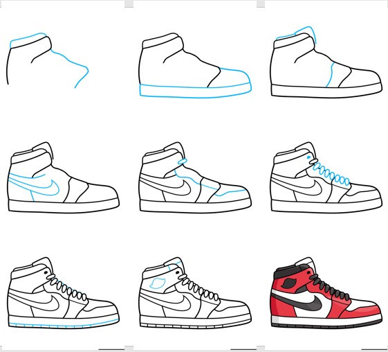 Desenhos de Sapatos
