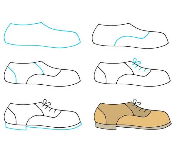 Desenhos de Sapatos para adultos