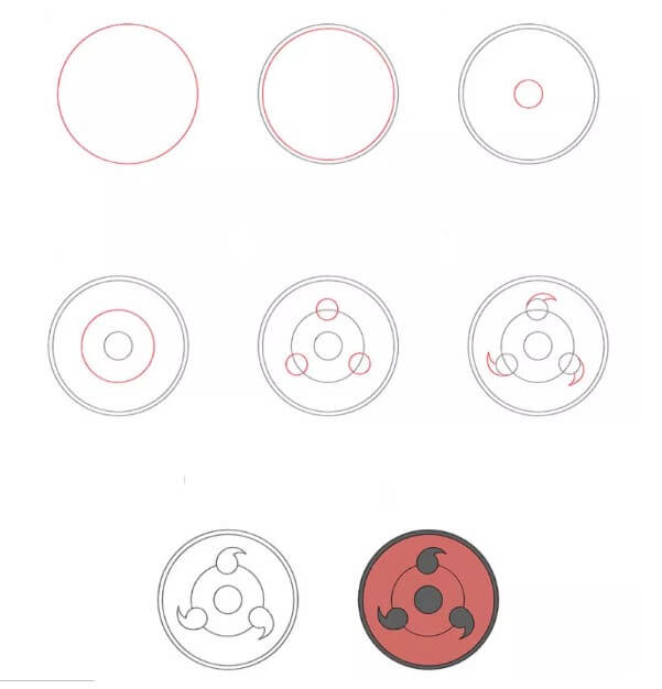 Desenhos de Sharingan