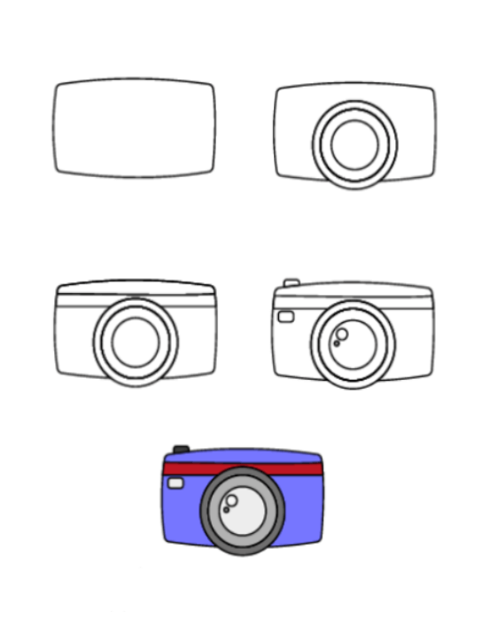 Desenhos de Uma câmera
