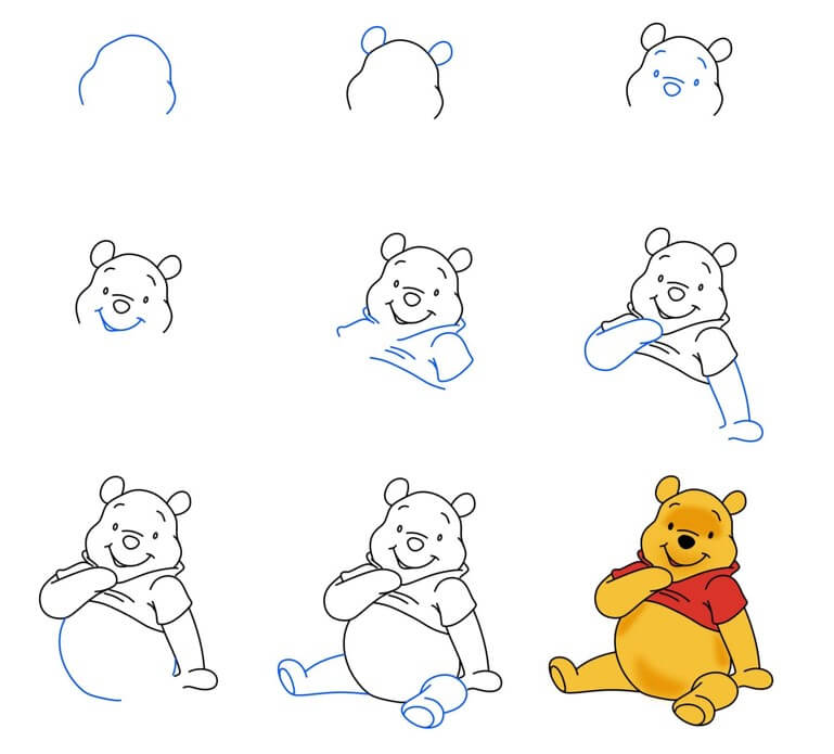 Desenhos de Ursinho Pooh