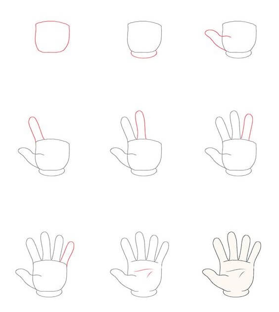 Desenhos de Alise com a mão