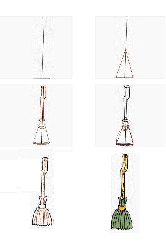 Desenhos de Bela vassoura