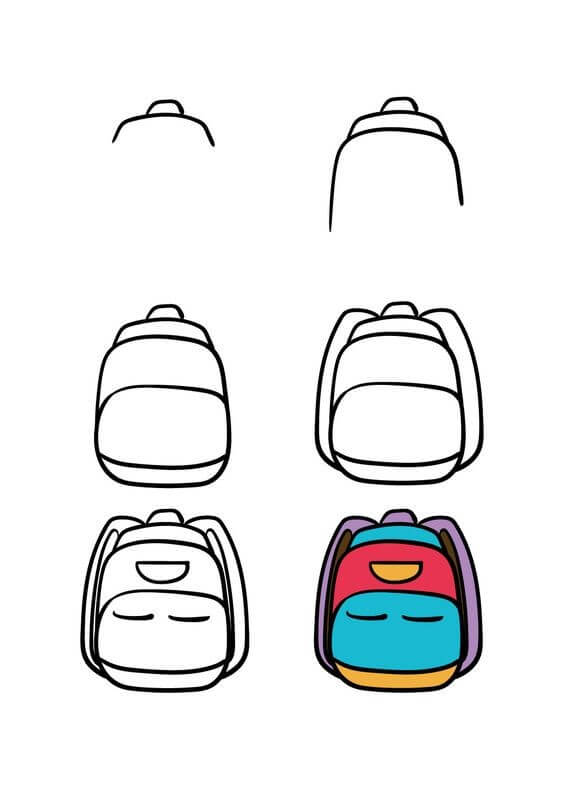 Desenhos de Bolsa fofa