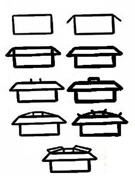 Desenhos de Caixa grátis