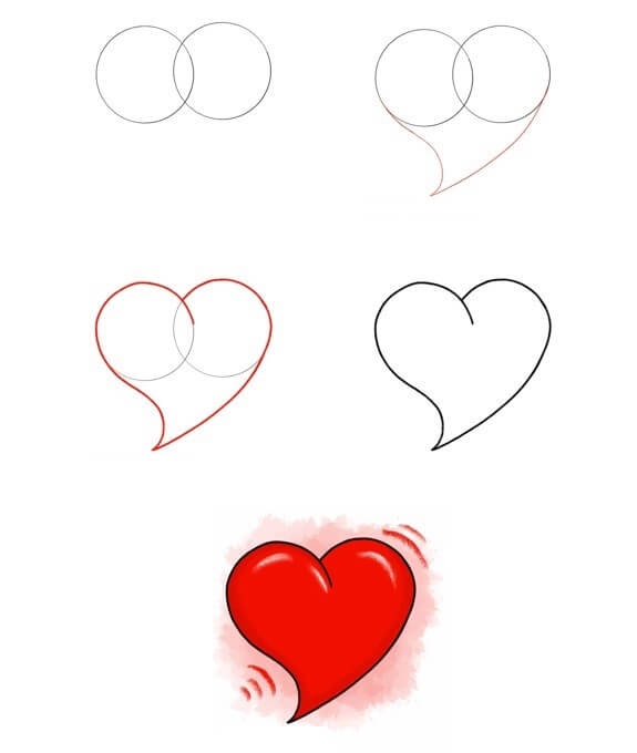 Desenhos de Coração Ardente